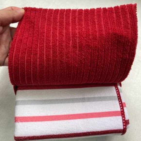 5 Piece Dish Scrubby, Drying Mat, Towel, Dish Towel Gift Set - Picture 8 of 9